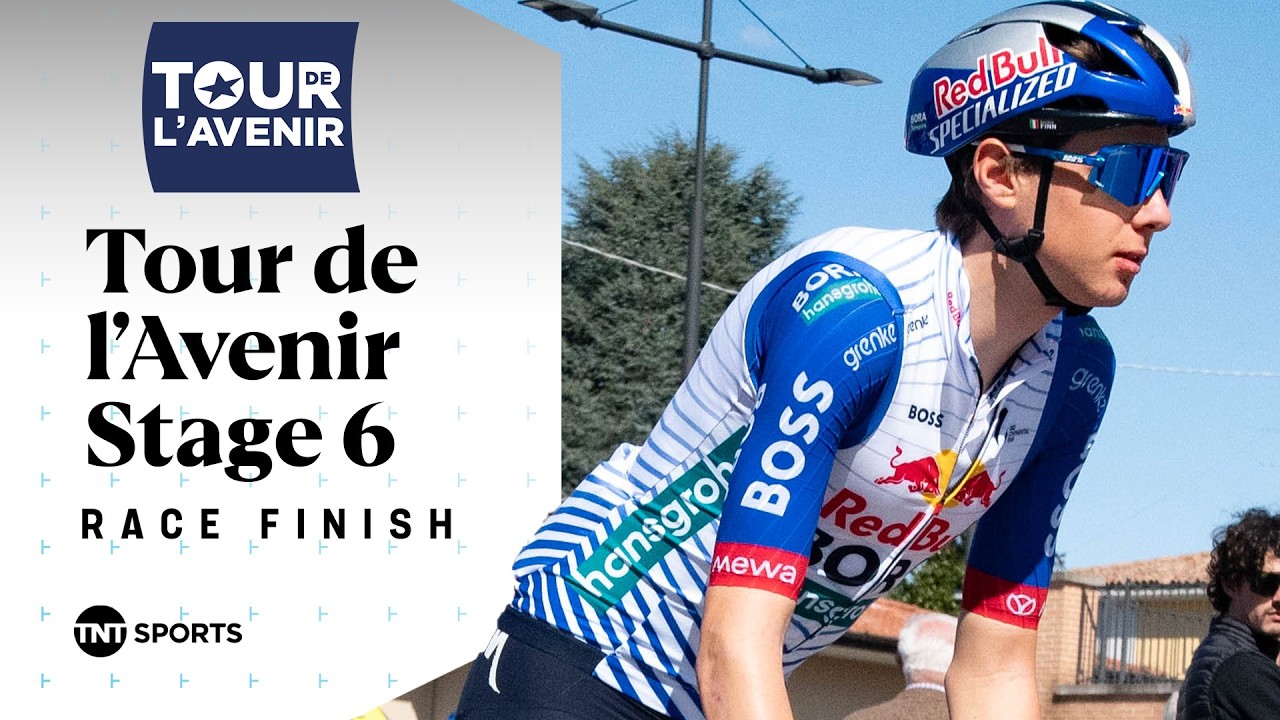 WHAT. A. WIN. 🤩 | 2026 Men's Tour de l'Avenir Stage 6 Final KM's | TNT Sports Cycling