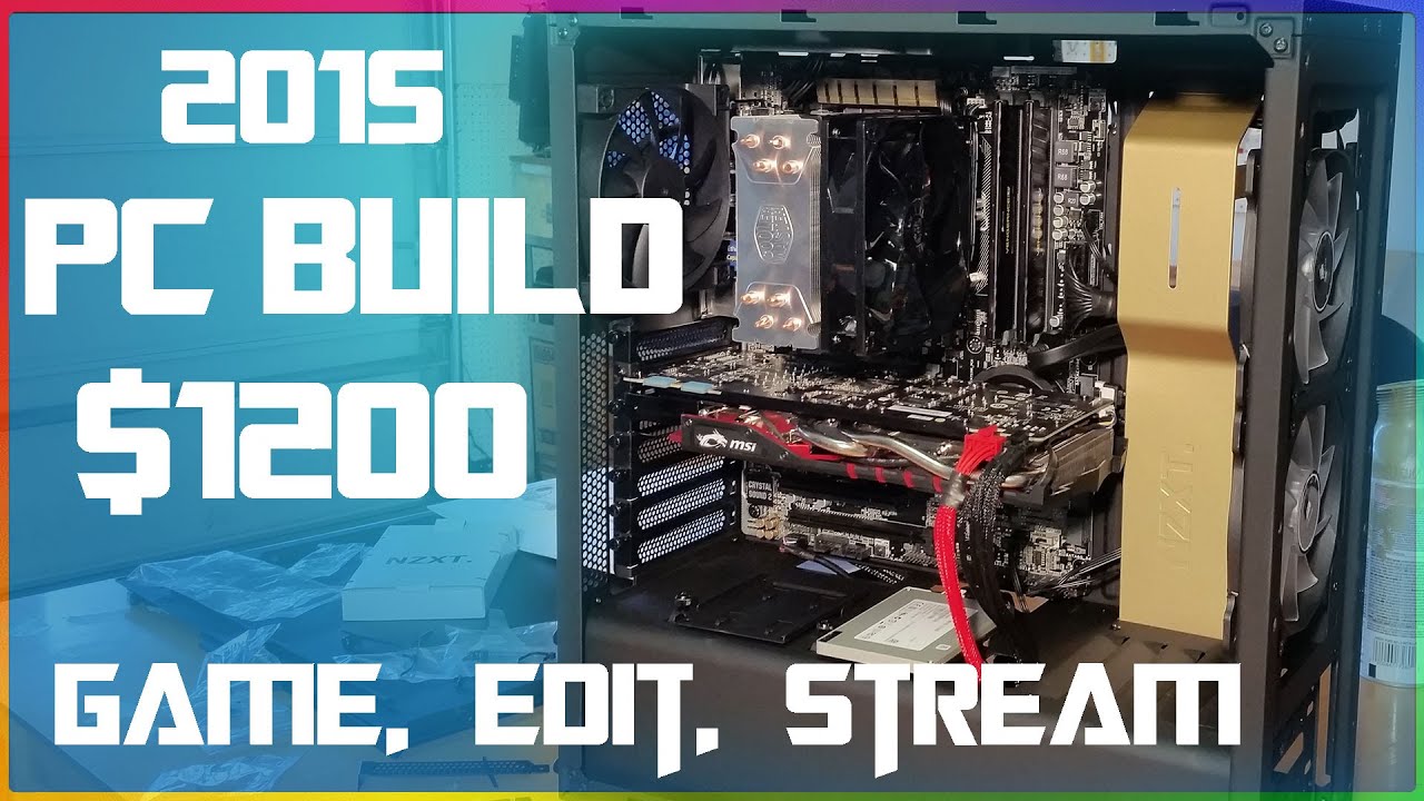 $1200 dollars PC gaming Desktop Build (2013)