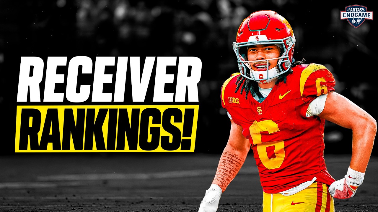 Top 18 Rookie WR Rankings & Tiers!