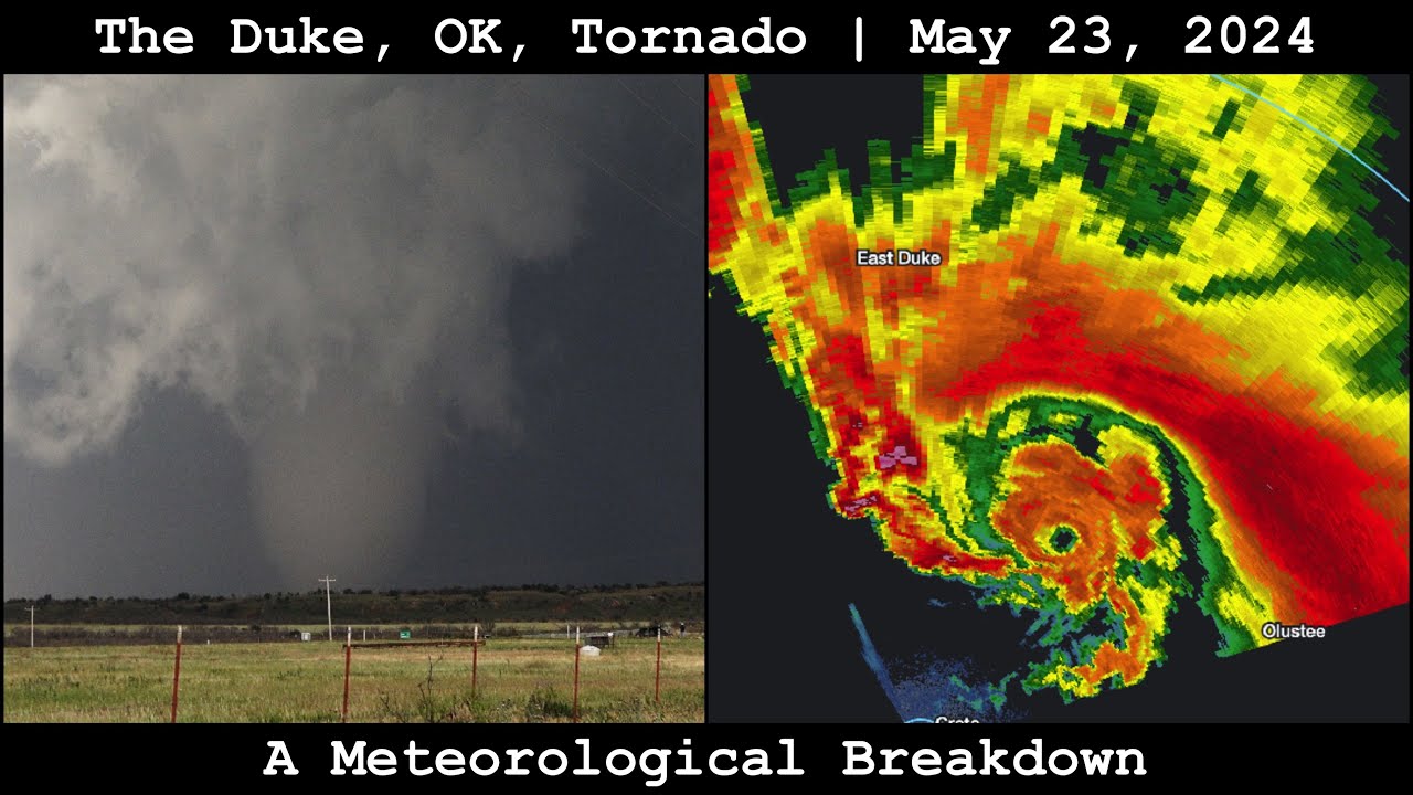 Meteorological Breakdown: The Duke, OK, Tornado - May 23, 2024