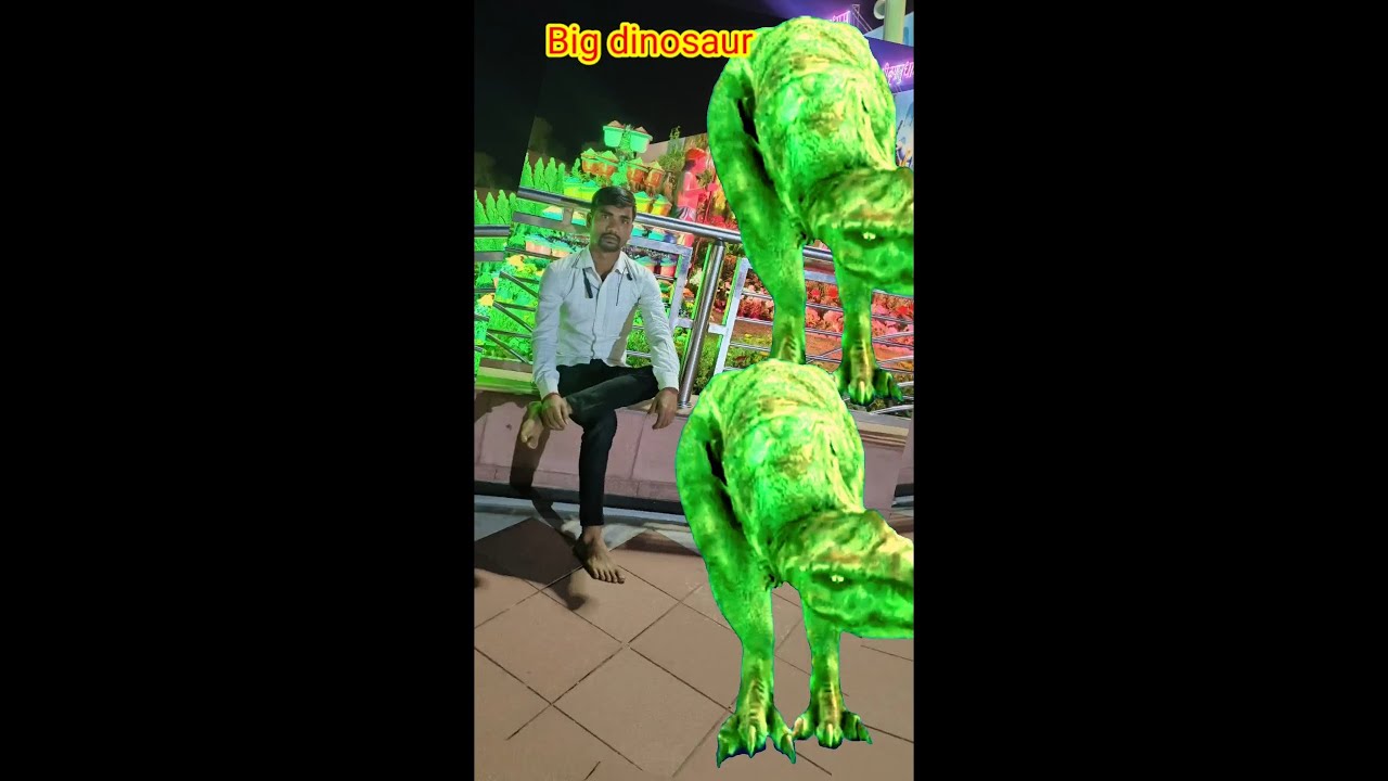 New vfx dinosaur attack water jumping magic funny video || 