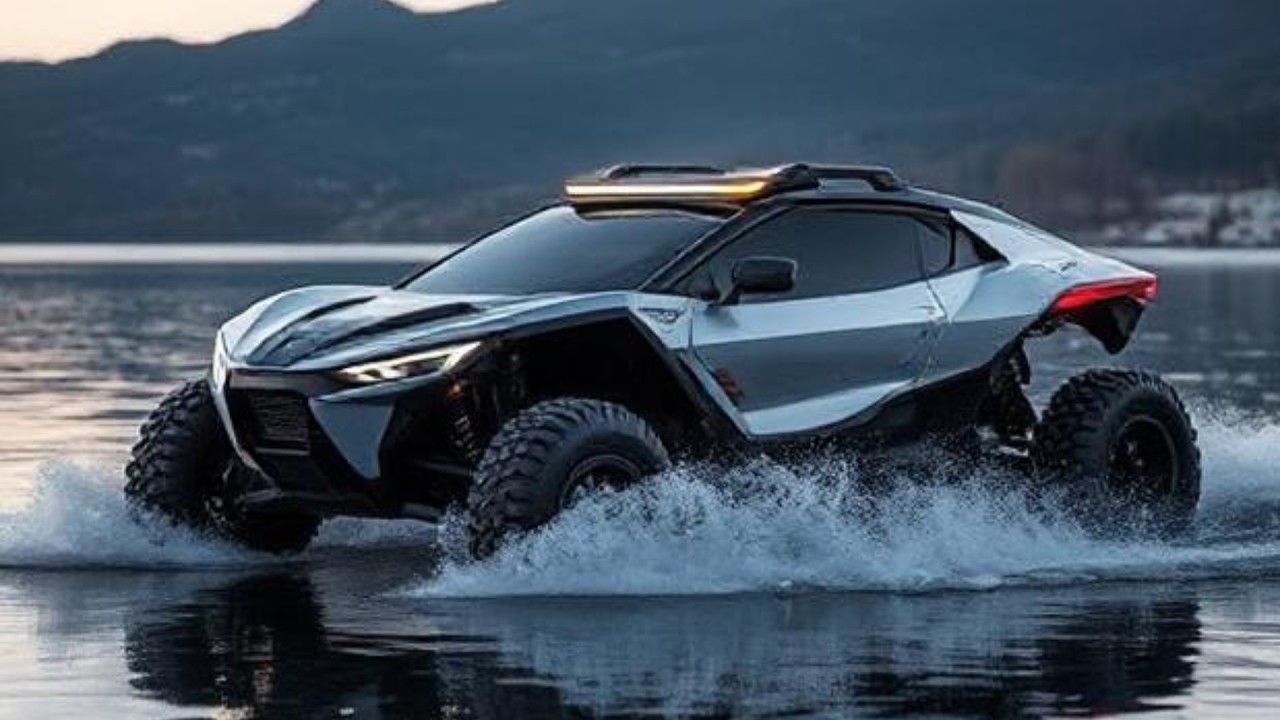 Maverick 1000: The Futuristic Amphibious Vehicle for Land and Water!