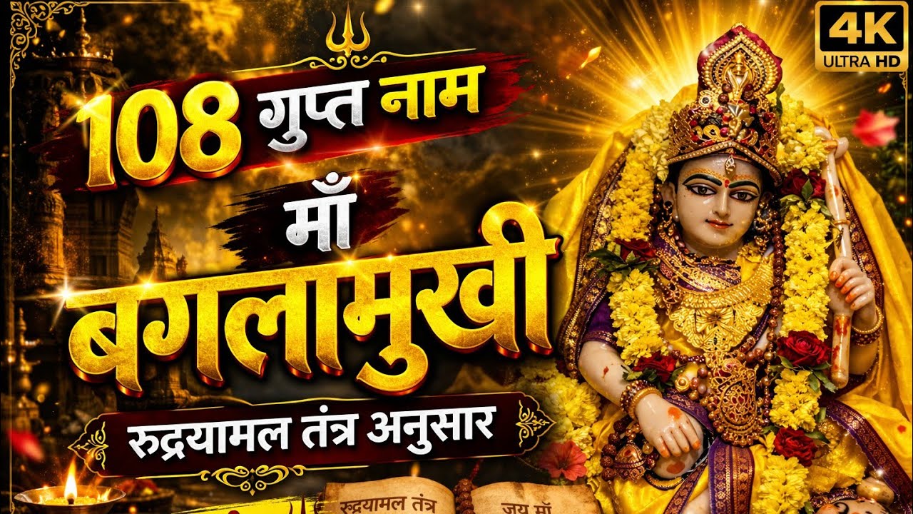 मां बगलामुखी अष्टोत्तर शतनाम | Baglamukhi Ashtottar Shatnam Stotram | Sadhak Sutra