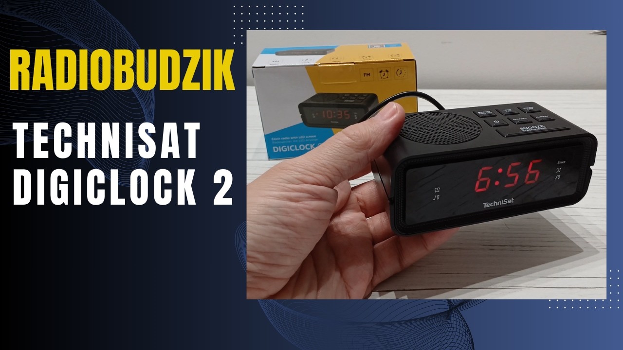 Radiobudzik TechniSat DIGICLOCK 2 - recenzja/ test