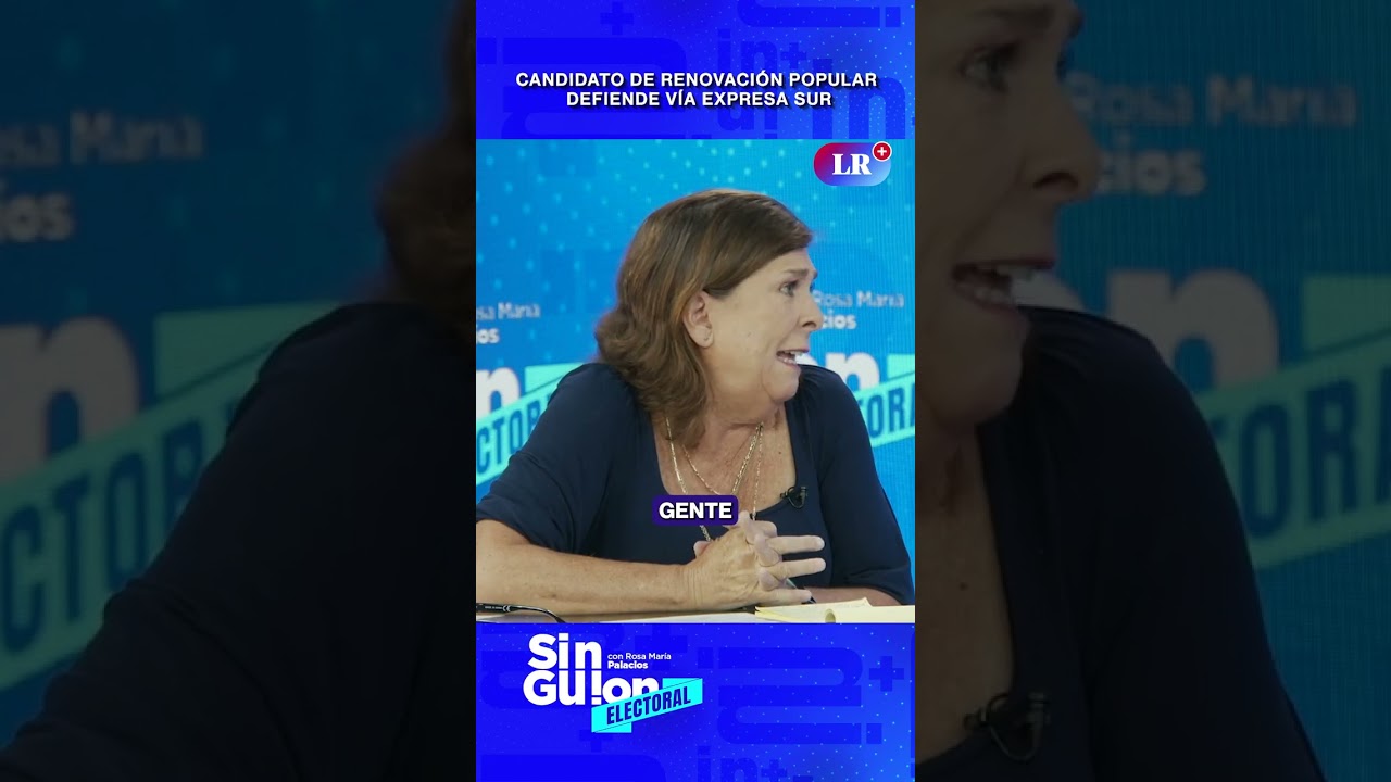 CANDIDATO DE RENOVACI&Oacute;N POPULAR DEFIENDE VIA EXPRESA SUR #SinGuionElectoral #shorts