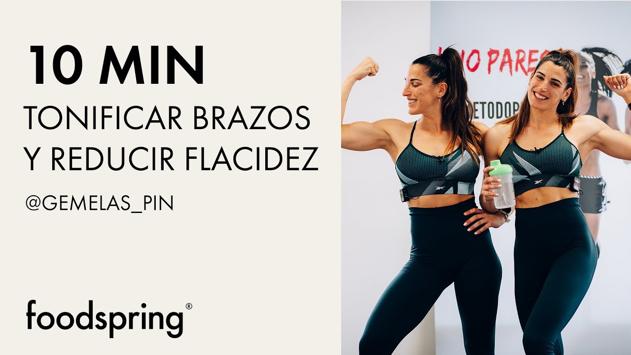 TONIFICAR BRAZOS Y REDUCIR FLACIDEZ | 10 MINUTOS | @gemalaspin