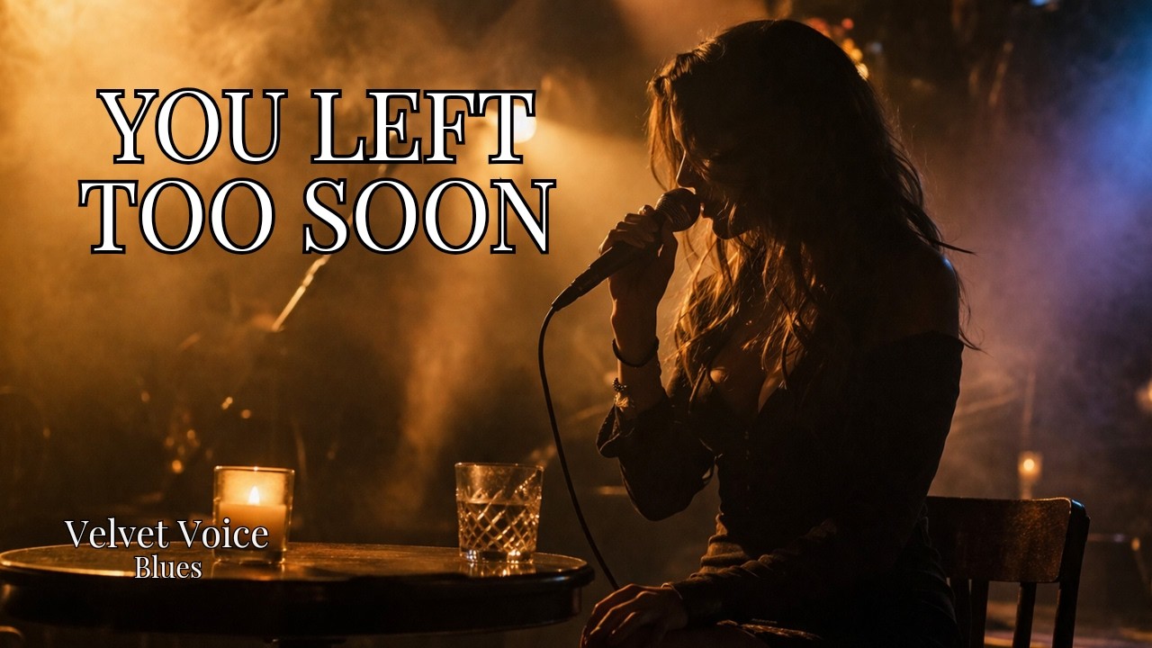 Velvet Voice &mdash; You Left Too Soon | Emotional Blues Soul Female Vocal