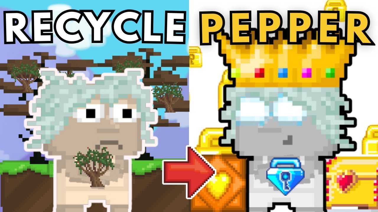 Recycling Pepper Profit │ Growtopia