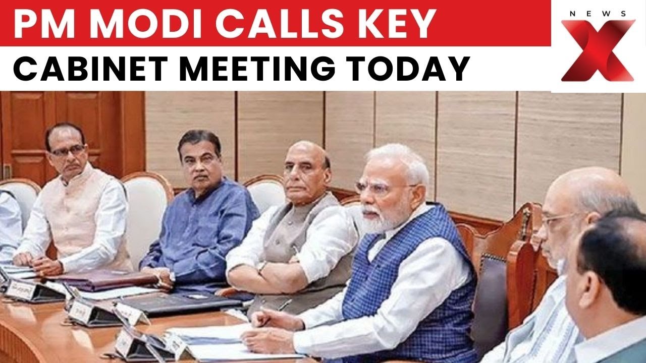 PM Narendra Modi Holds Key Cabinet Meeting on Development Proposals | NewsX