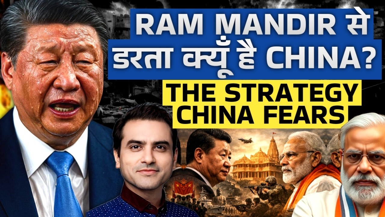 RAM Mandir से डरता क्यूँ है China? THE STRATEGY CHINA FEARS | CWSJ-2876 | Sumeet Jain