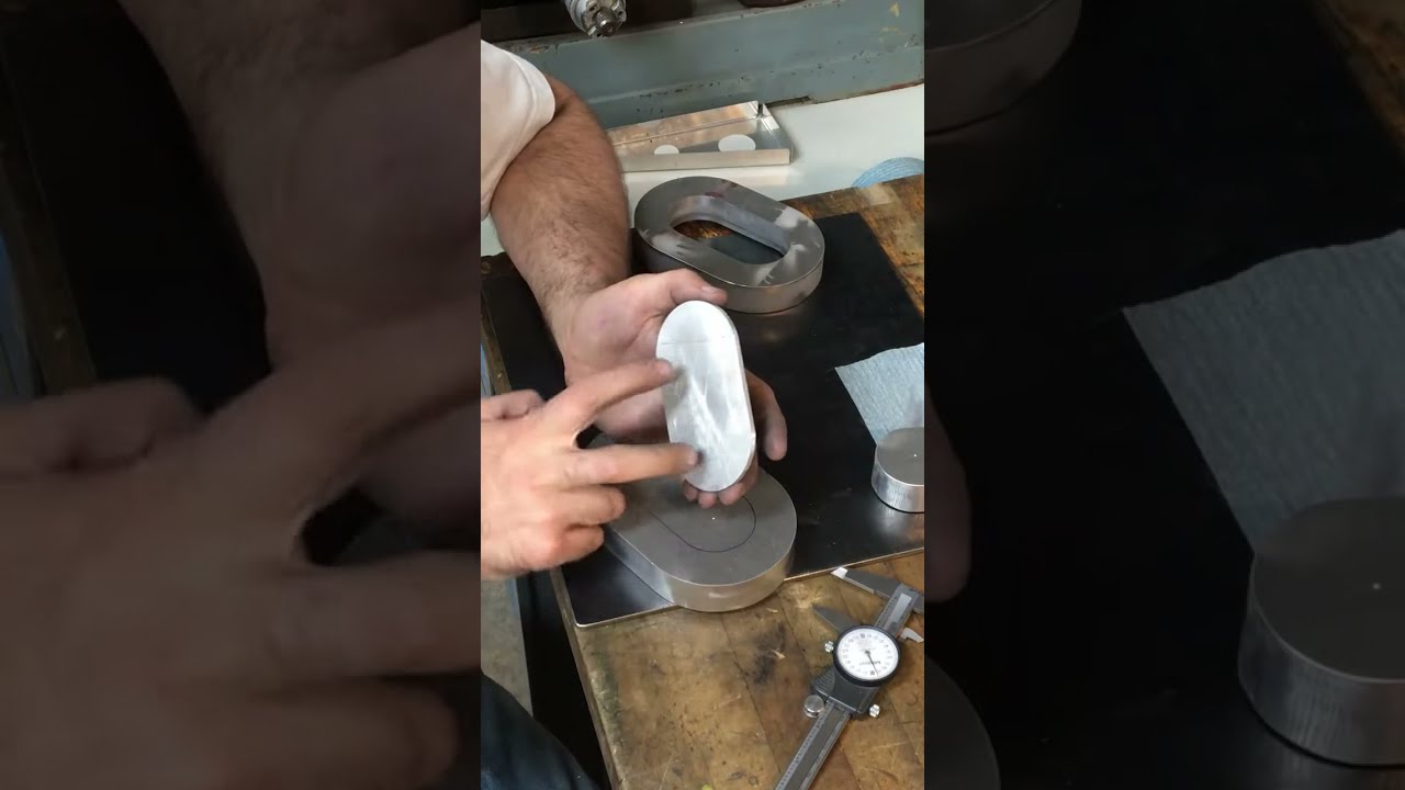 Creating an Oval Dimple Die
