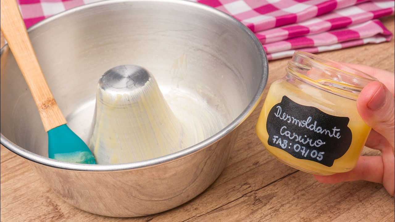 DESMOLDANTE CASEIRO FÁCIL SÓ 3 INGREDIENTES TODAS AS DICAS | Cook'n Enjoy 1587