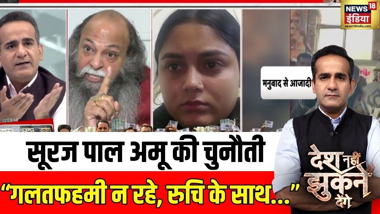 Ruchi Tiwari  पर सूरज पाल अमू क्या बोले? | UGC Protest | Desh Nahin Jhukne Denge with Aman Chopra