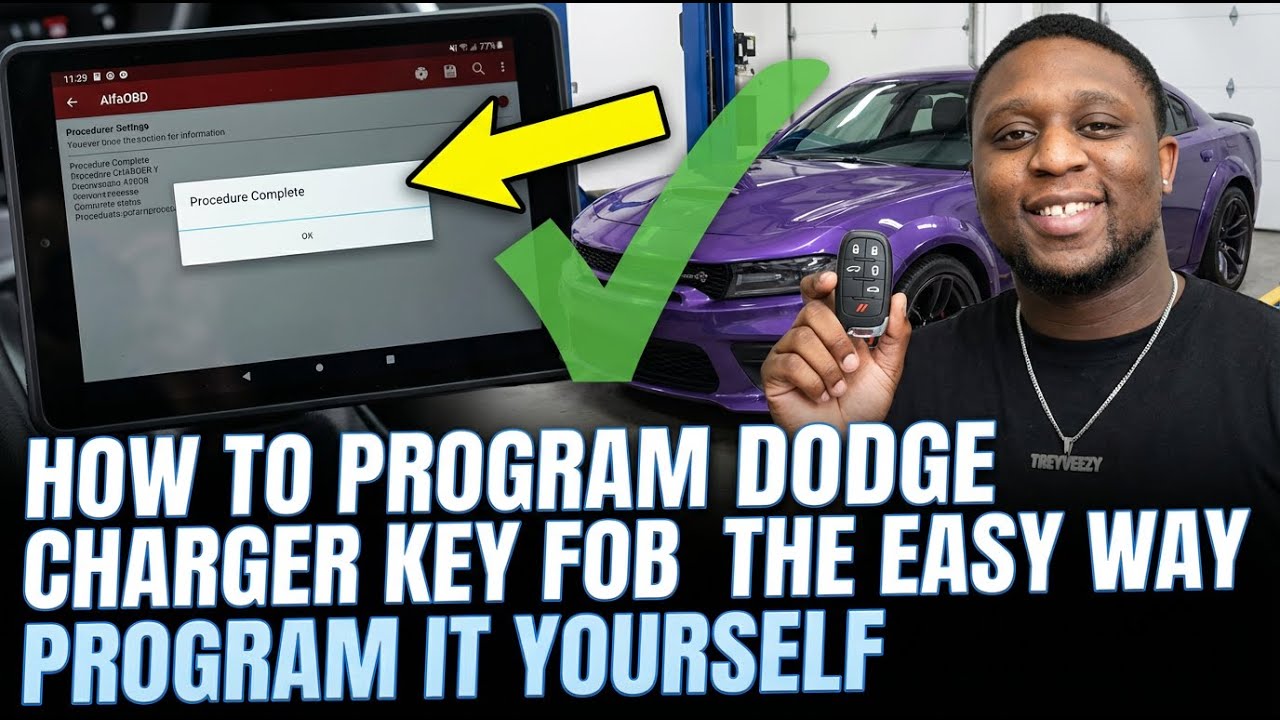 Сделай сам | Как запрограммировать брелок Dodge Charger
