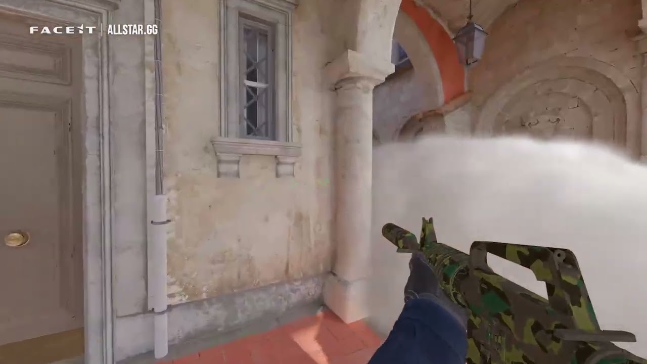 Inferno Wallbang with M4 and Deagle!