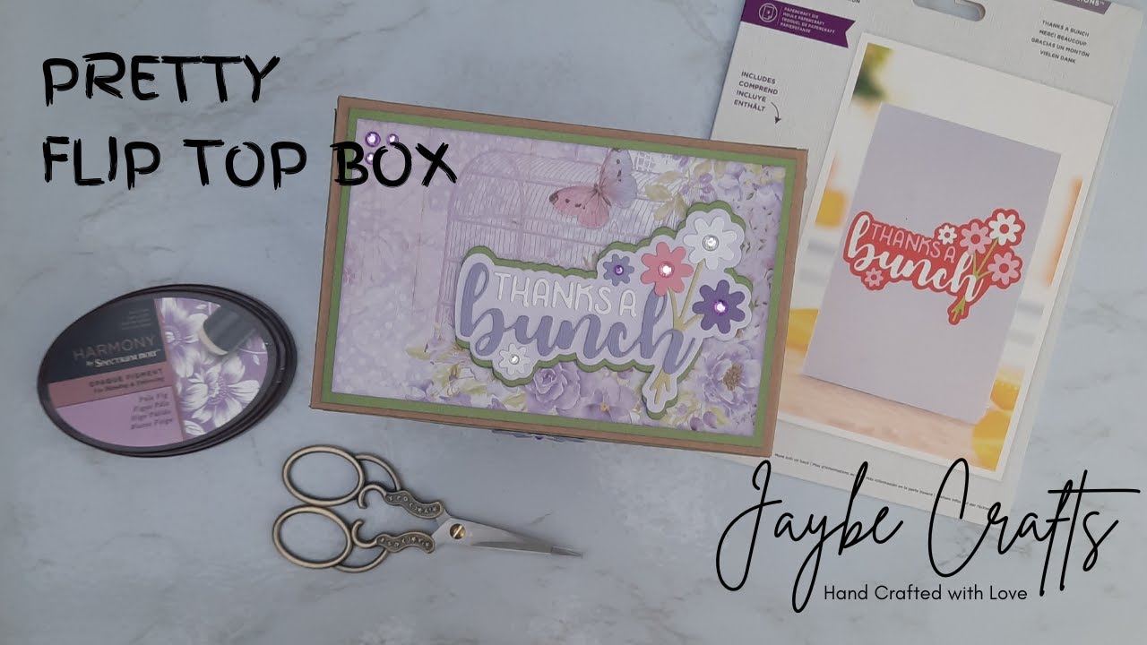 Pretty FLIP TOP Box