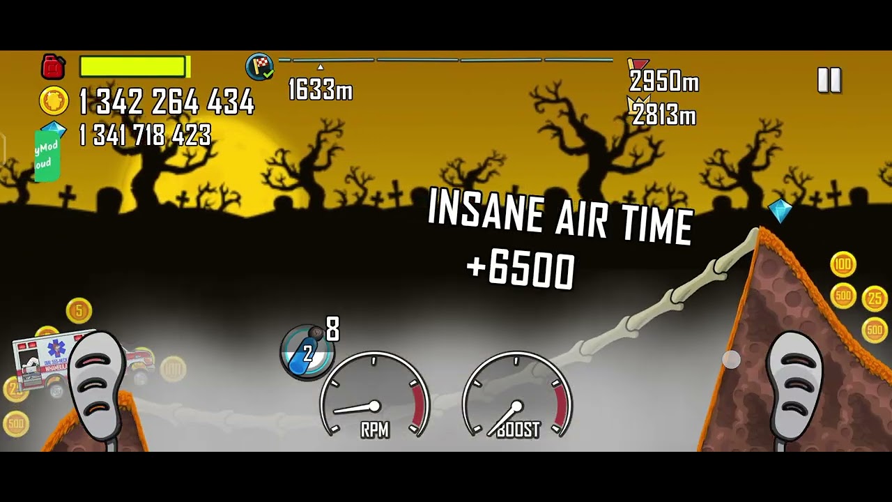 Kya seen h 👋😜ese kese ne nhi hill climb game 🎯