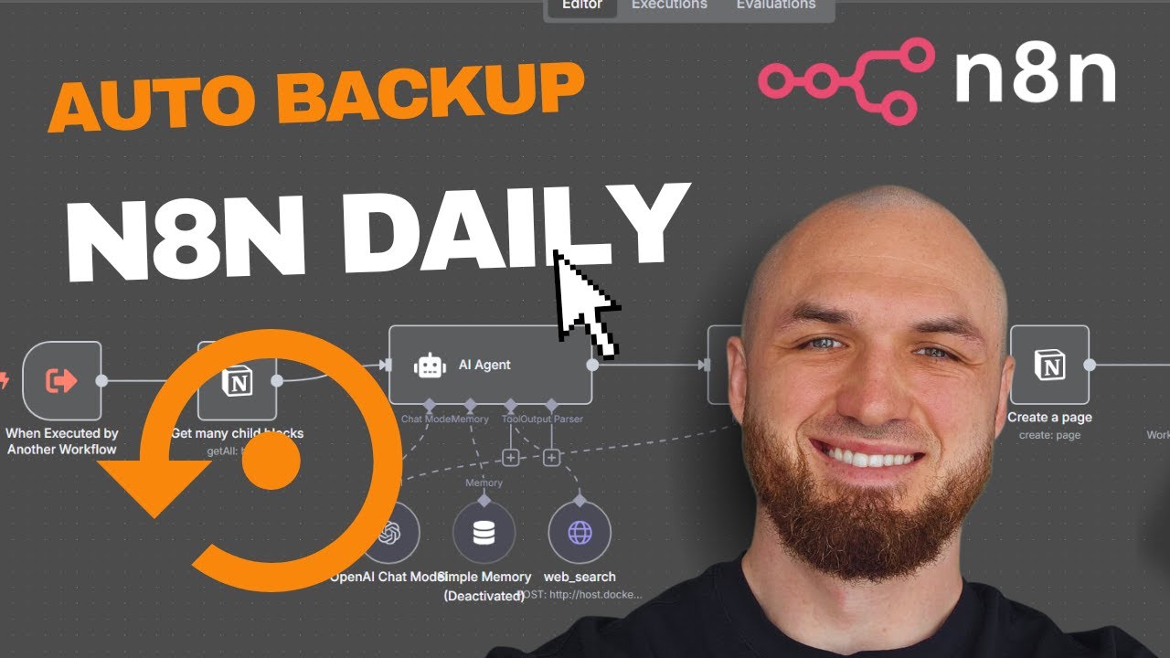 Never Lose Your N8N Workflows Again &ndash; Automate Daily Backups to Google Drive