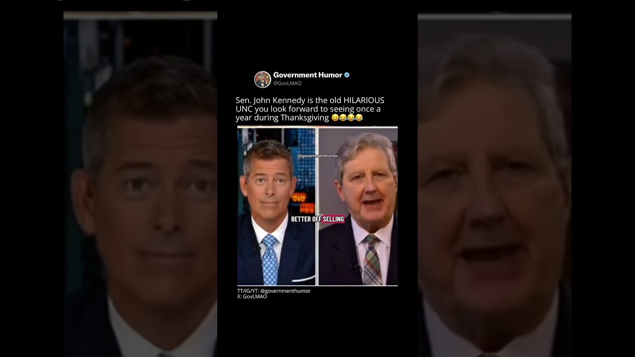 HYSTERICAL Senator John Kennedy compilation Kennedyisms | #politics #speech #funny
