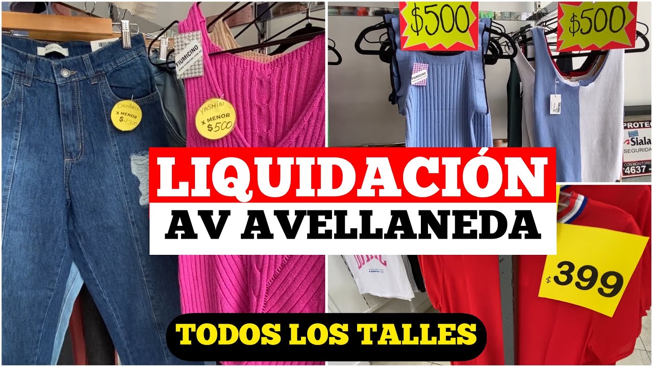 LIQUIDACIÓN de VERANO en AVELLANEDA FLORES/Todos los talles/ Locales mayoristas en Buenos Aires/