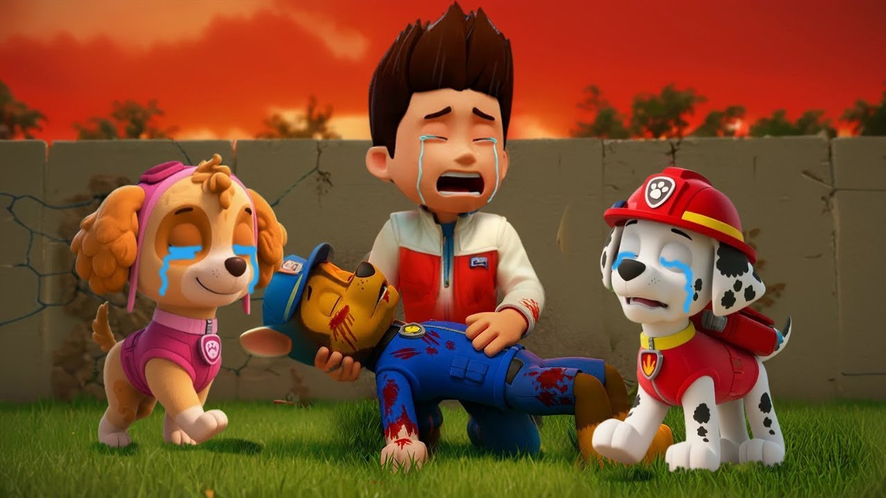 Poor Chase?! Please Wake Up, Chase! – Sad Story | Paw Patrol Ultimate Rescue - Rainbow 3
