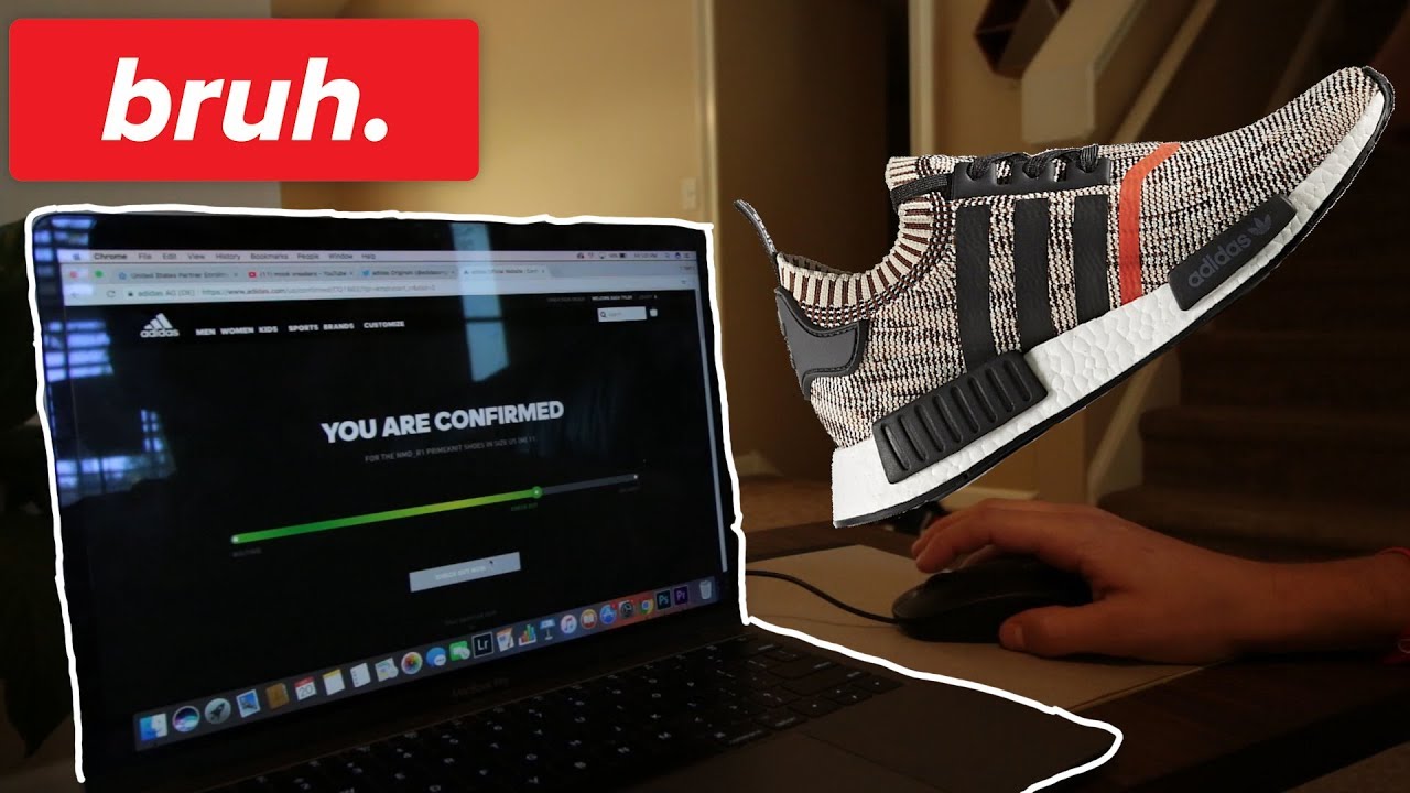 Confirming a 1 of 900 'AI CAMO NMD' On Adidas Confirmed but Adidas is trippin