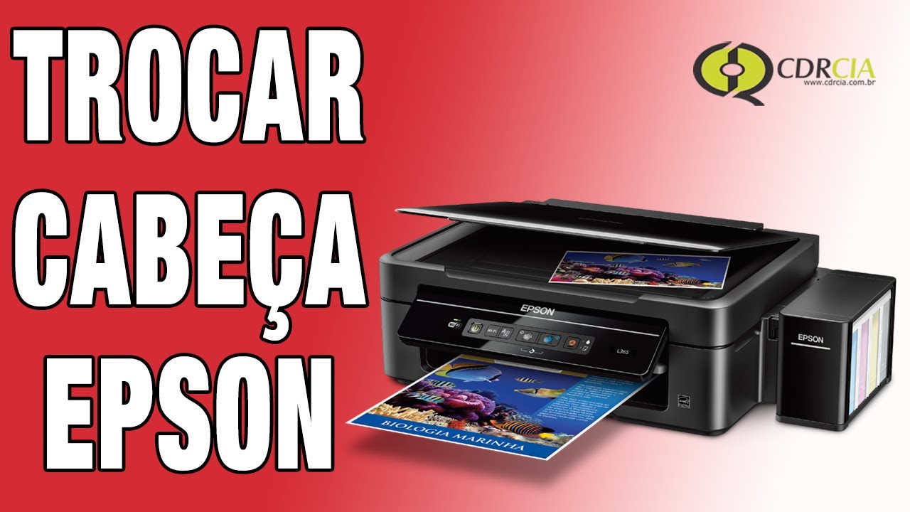 Veja Como Trocar Cabeça de Impressão de Impressoras Epson