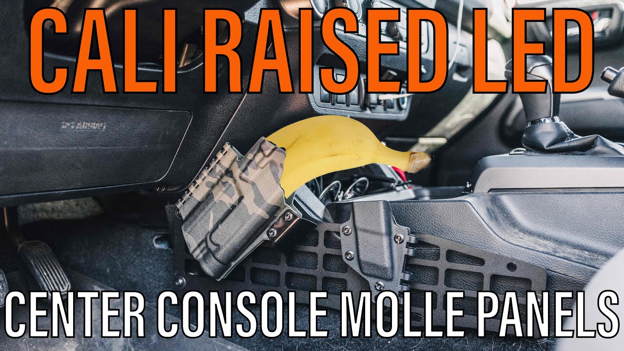 Cali Raised LED’s Center Molle Panel Install | Toyota Tacoma