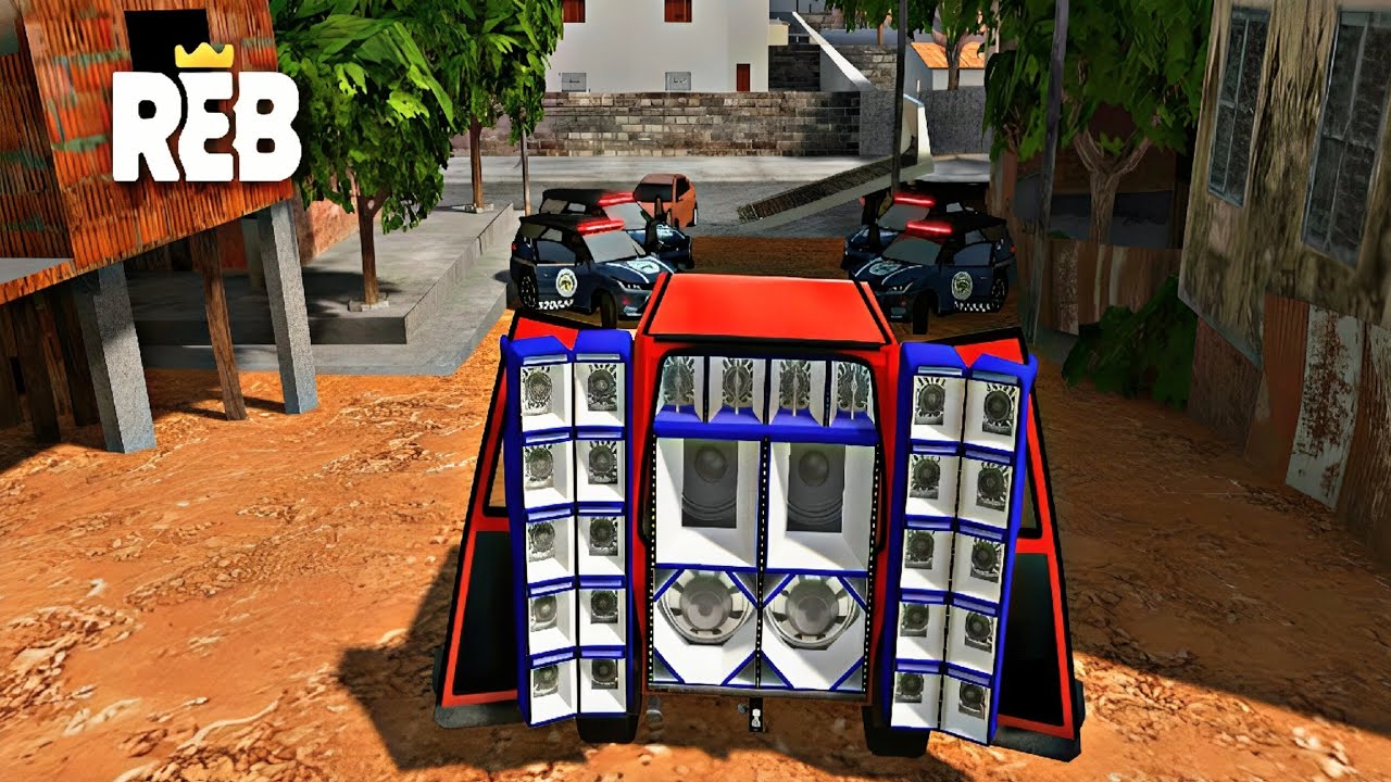 REBAIXADOS ELITE BRASIL | CAI na BLITZ da GCM com FIORINO de TRILHA PAREDÃO na FAVELA !!
