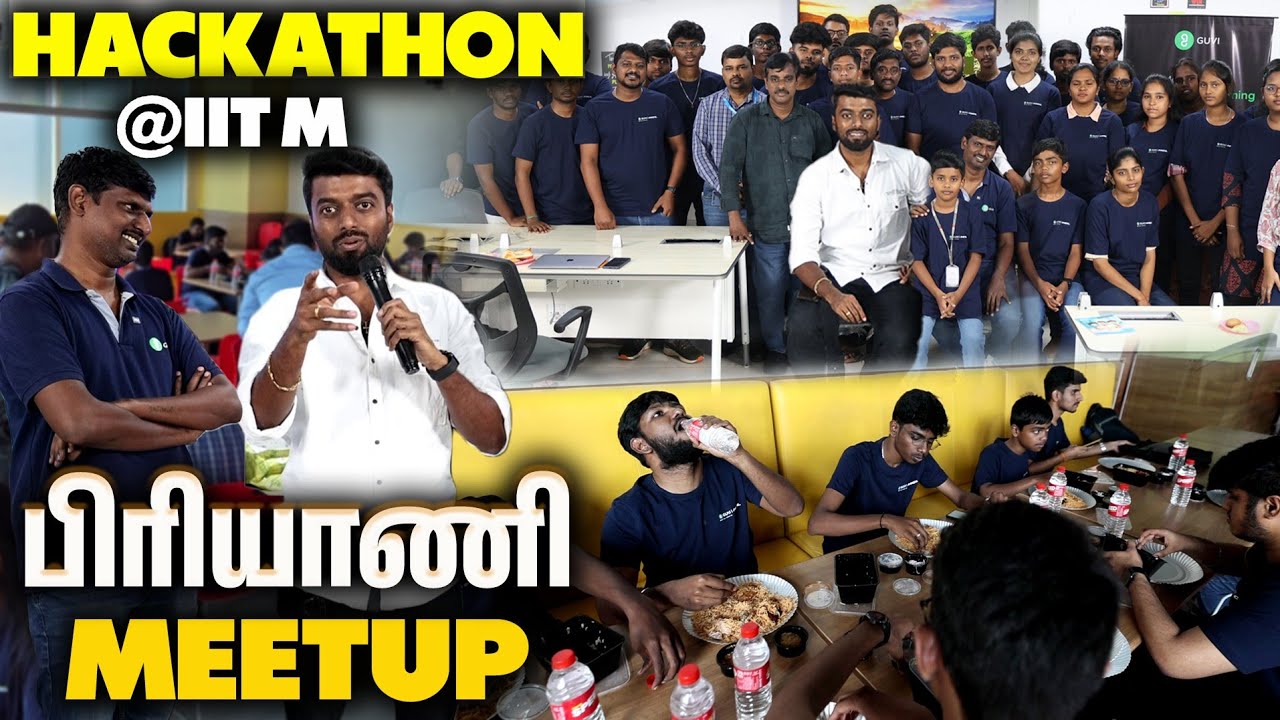 Finally 🔥 BIGGEST Meet-UP & பிரியாணி விருந்து in IIT Madras !!