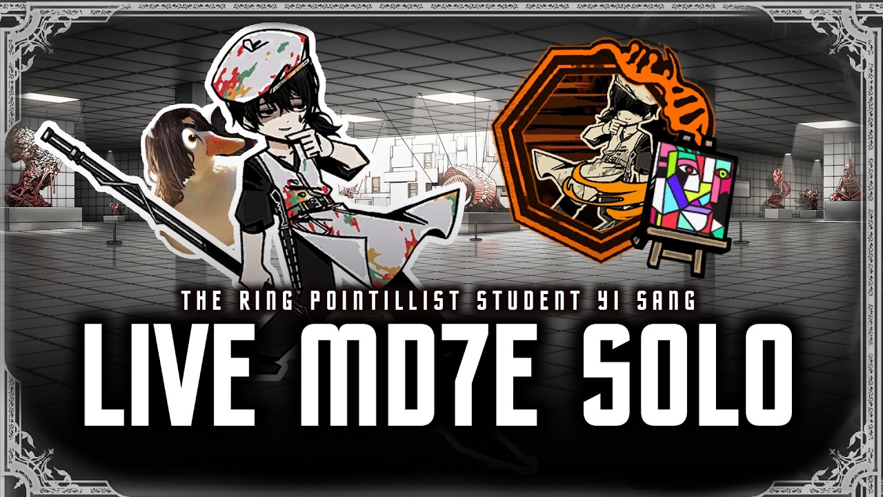 [Limbus Company] Pointillist MD7E Solo LIVE #6 (ft. The Ring Pointillist Student Yi Sang)