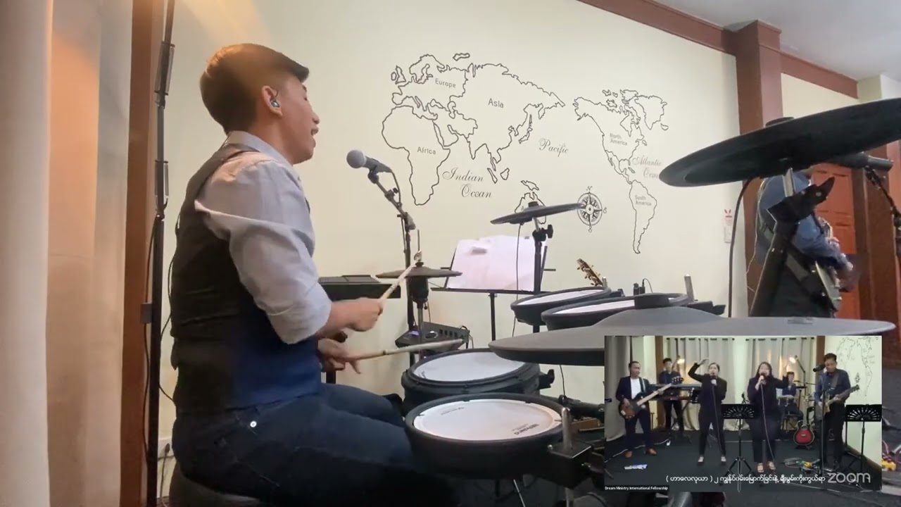 ဤနေ့ရက်သည် // DMI worship // drum cam