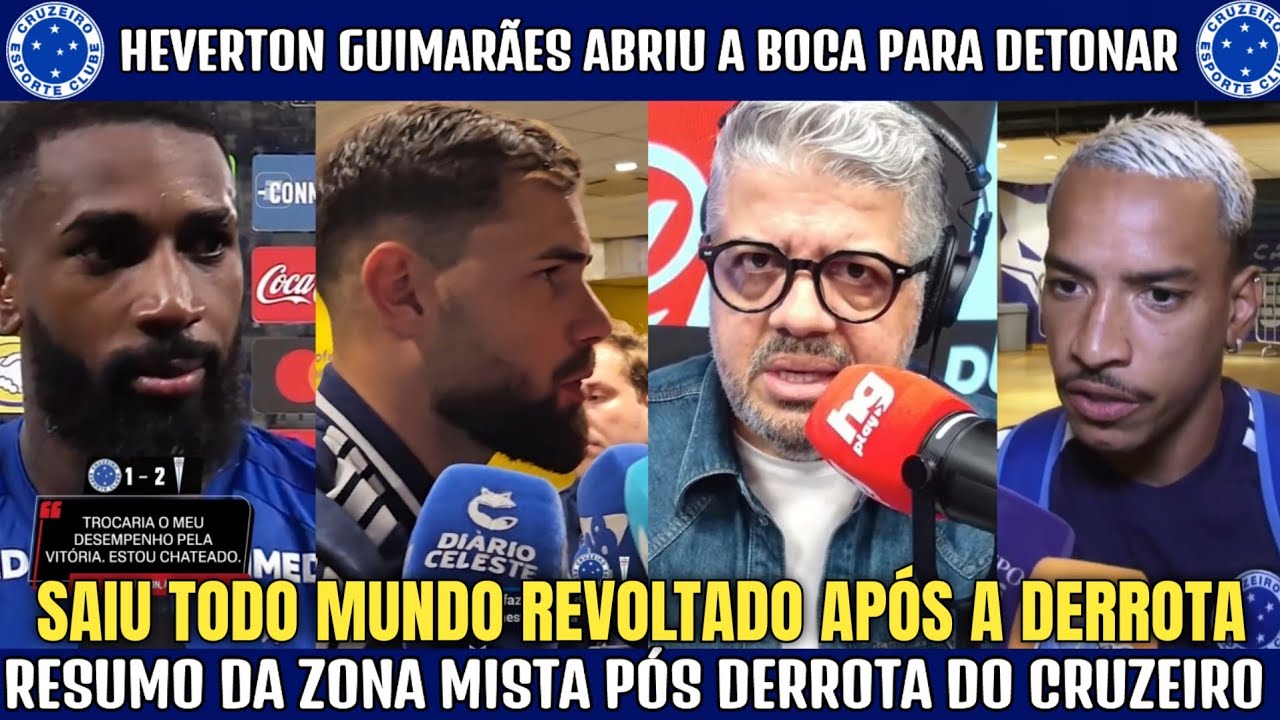 🤬😱 HEVERTON GUIMAR&Atilde;ES ABRIU A BOCA! MATHEUS CUNHA REBATEU CR&Iacute;TICAS E MATHEUS PEREIRA RECLAMA.
