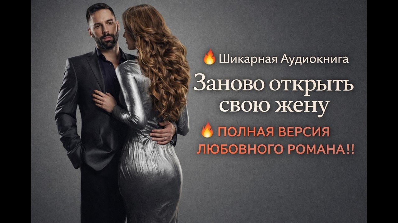 Шикарная Аудиокнига - Заново открыть свою жену 🔥 ПОЛНАЯ ВЕРСИЯ ЛЮБОВНОГО РОМАНА !!