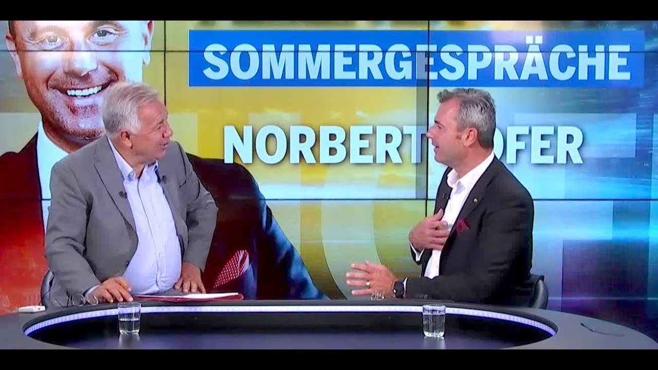 Fellner! Live: Norbert Hofer im Sommergespräch