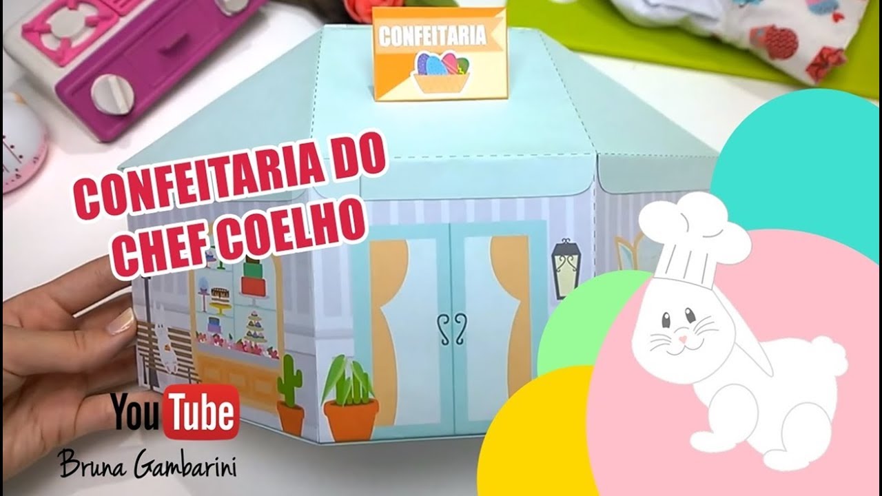 LEMBRANCINHA DE PÁSCOA  -  CONFEITARIA CHEF COELHO - MOLDE A VENDA NO GRUPO BRUNA GAMBARINI