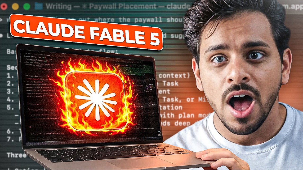 Claude Fable 5 & Mythos 5 Full Breakdown - Hindi | Everything Explained