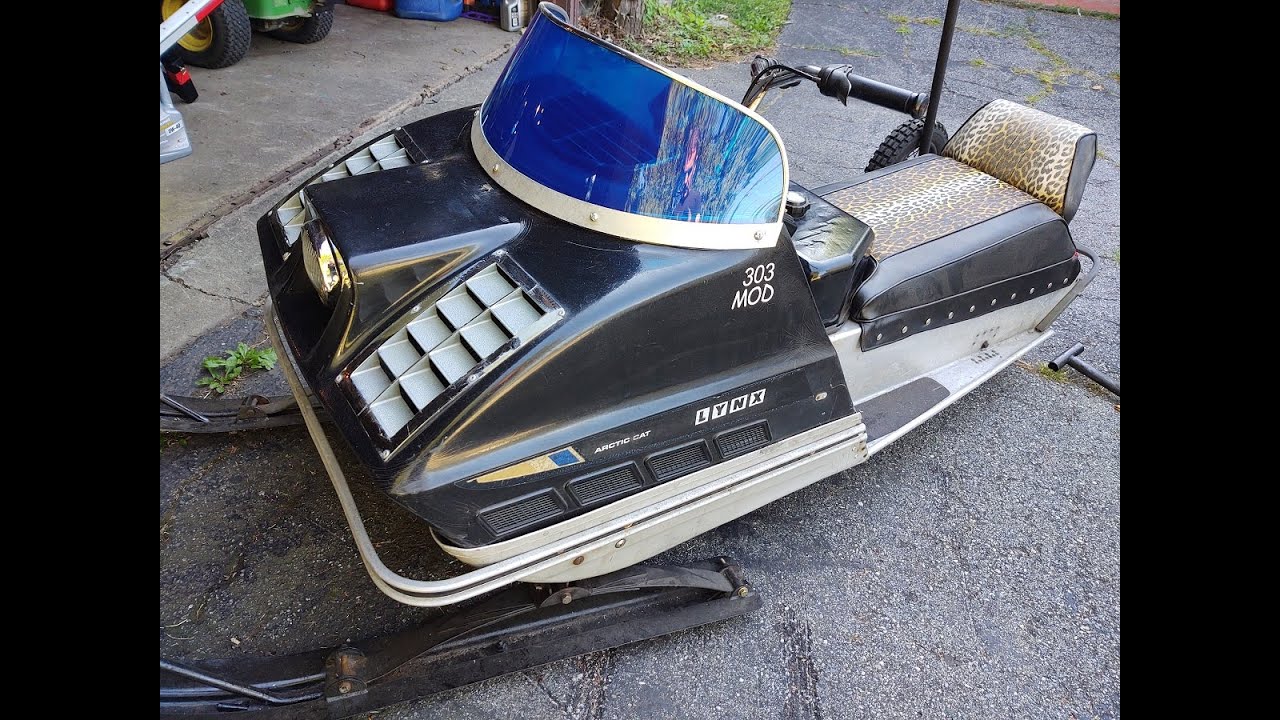 71 Arctic Cat lynx Sachs wankel 303 4th stage ported ride and description