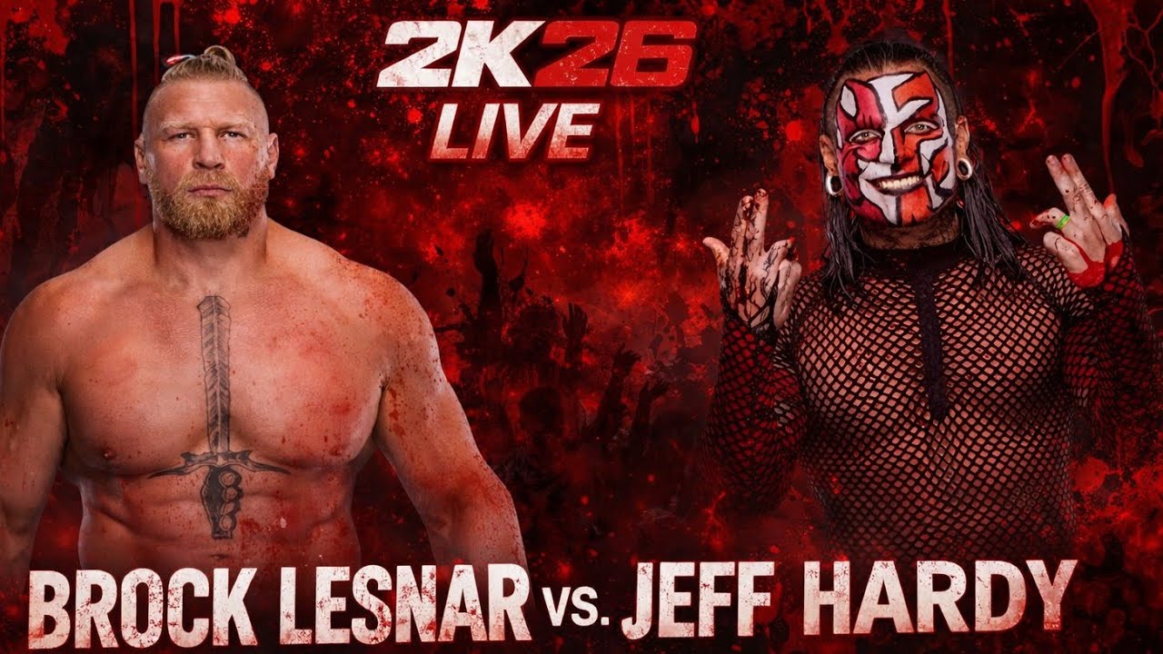 BROCK LESNAR VS JEFF HARDY FULL MATCH HD 4K—- WWE RAW LIVE TODAY 2/3/2026 4K!!! #wwe #wweraw #viral 