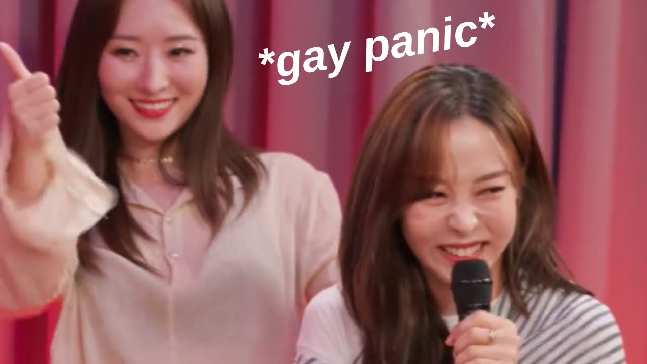 sua shooting her shot (at moonbyul)