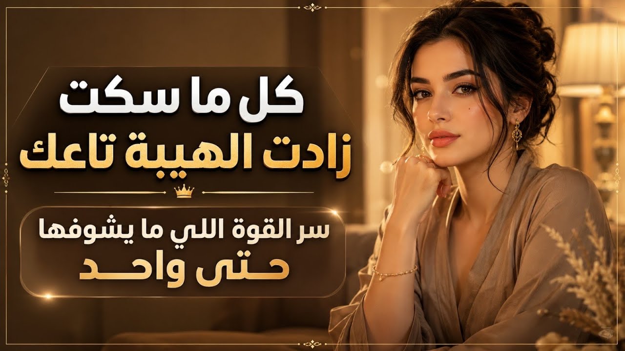 كل ما سكت… زادت هيبتك 👀 سر القوة اللي ما يشوفها حتى واحد 🤫🔥