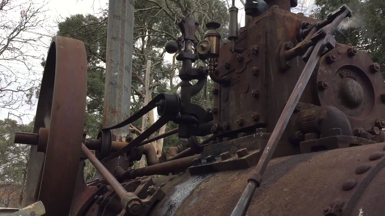 Stationary steam engine Clayton Shuttleworth