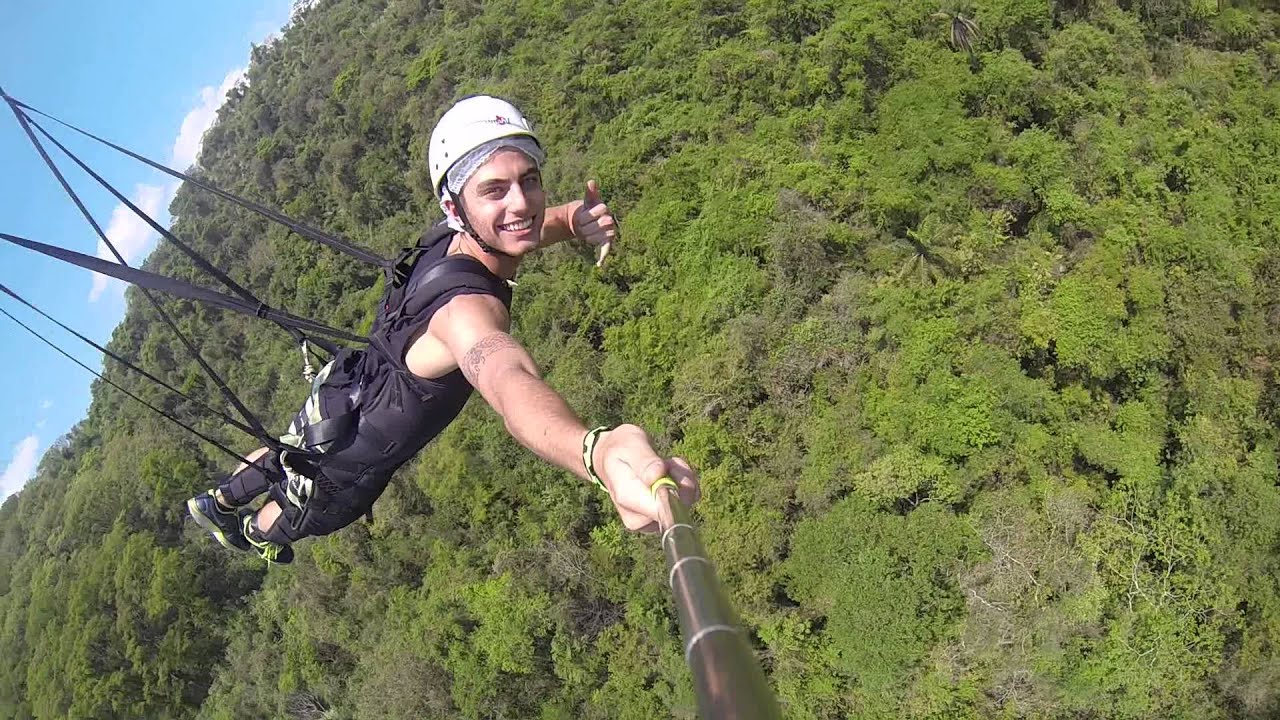 Tirolesa em Brotas supervoo