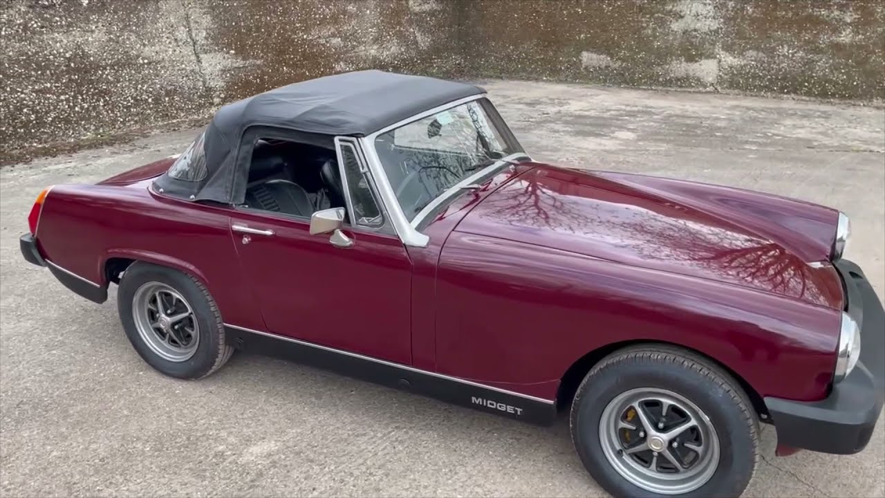MG Midget 1500 for sale walkaround + engine running