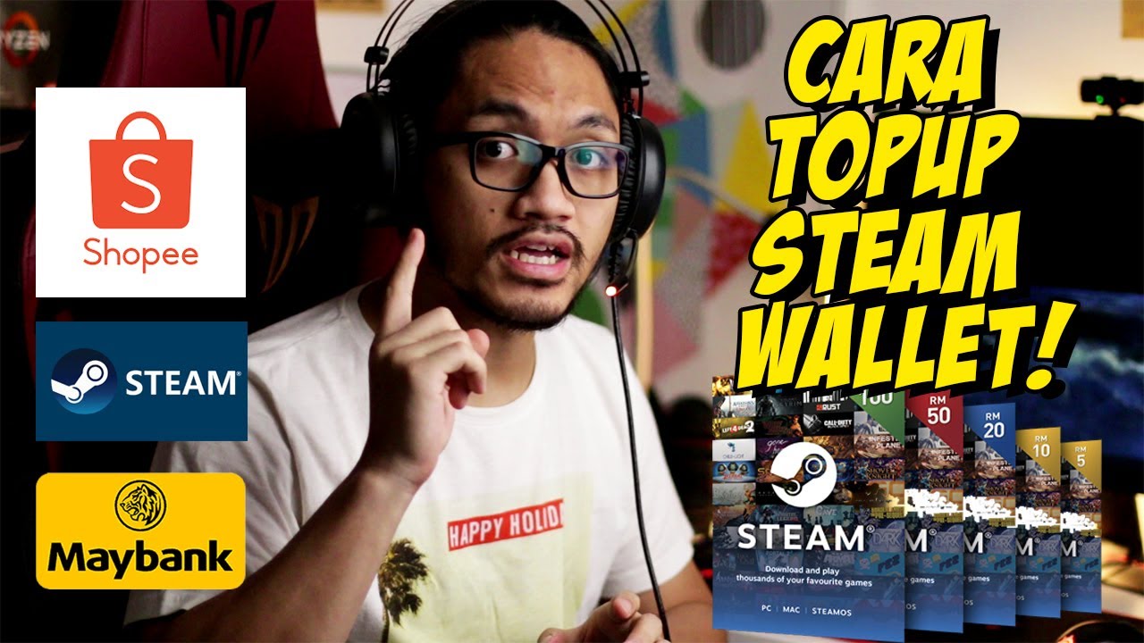 How to Topup Steam Wallet 2021