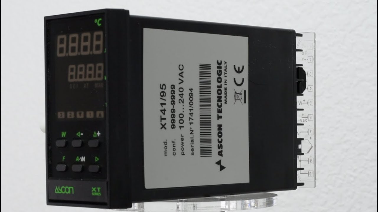 XT41/95 9999-9999 100...240VAC ASCON TECNOLOGIC промышленный термоконтроллер