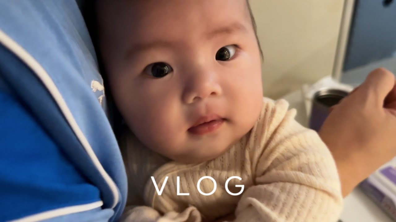 𝐕𝐋𝐎𝐆👼🏻3개월 아기 브이로그ㅣ백일상 준비ㅣ육아 브이로그ㅣ일상브이로그ㅣ터미타임ㅣ뒤집기연습ㅣ타이니모빌