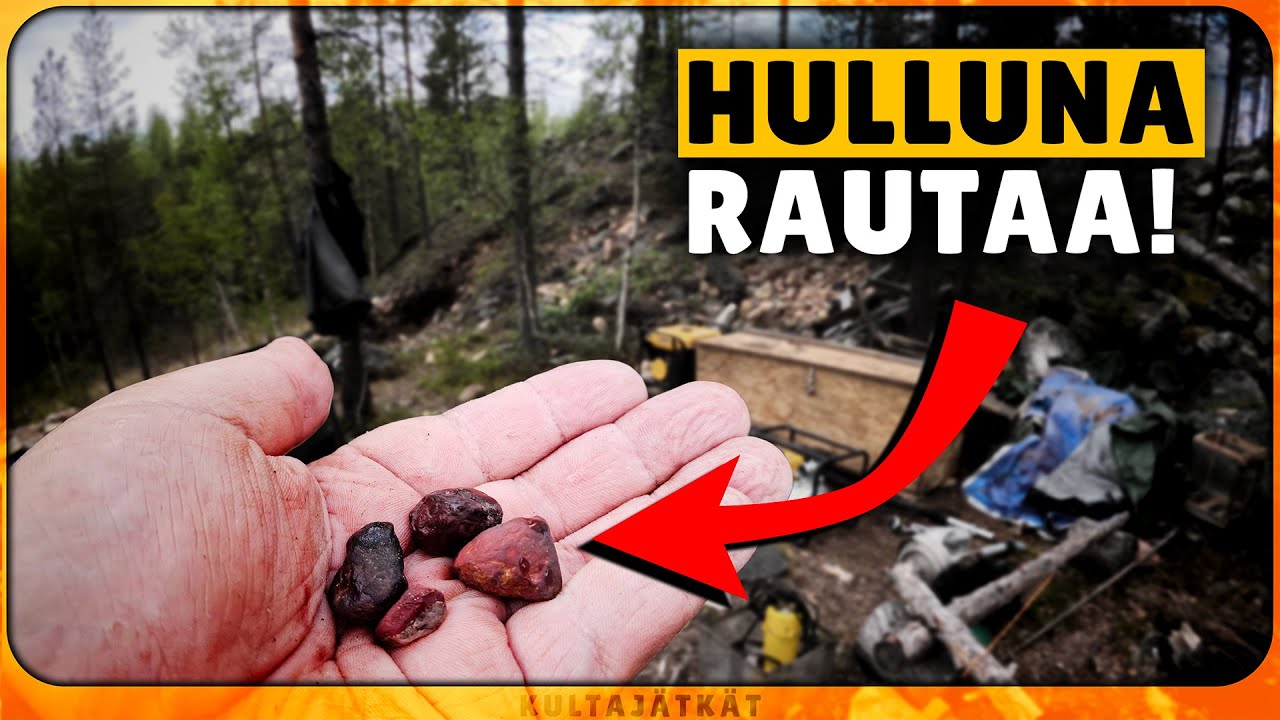 Kultamonttujen valmistelua ja Yllättävä Rautalöytö!