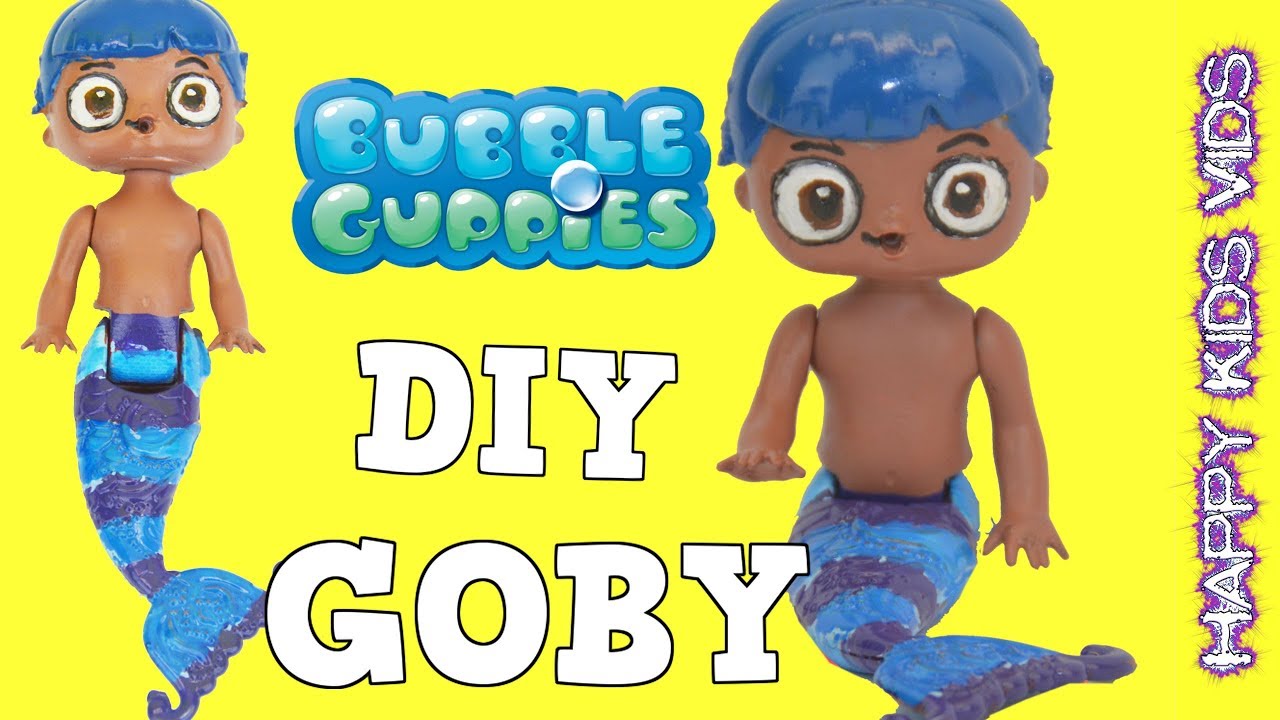 Custom LOL Surprise doll Bubble Guppies Goby Tutorial DIY