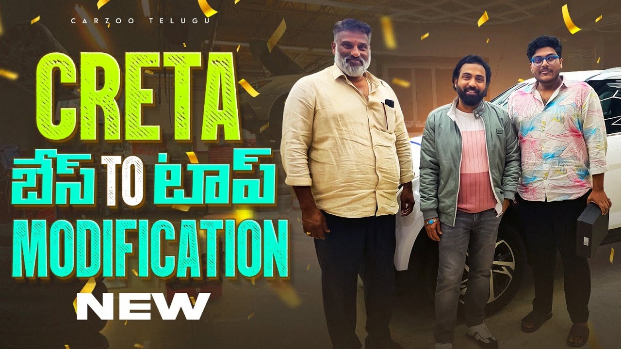 CRETA BASE TO TOP MODIFICATION ||CRETA MODIFIED 